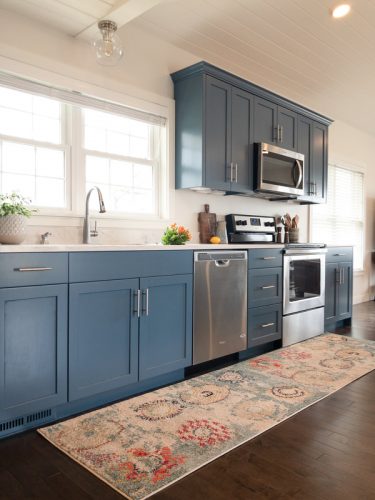 nautical cottage kitchen window